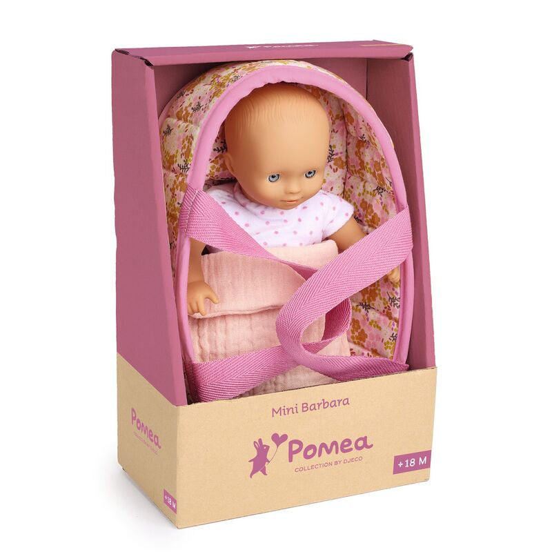 Barbara Pomea soft Doll 20cm machine washable