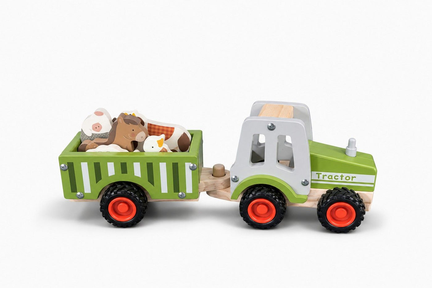 Onya Kids Tractor with Farm Animals