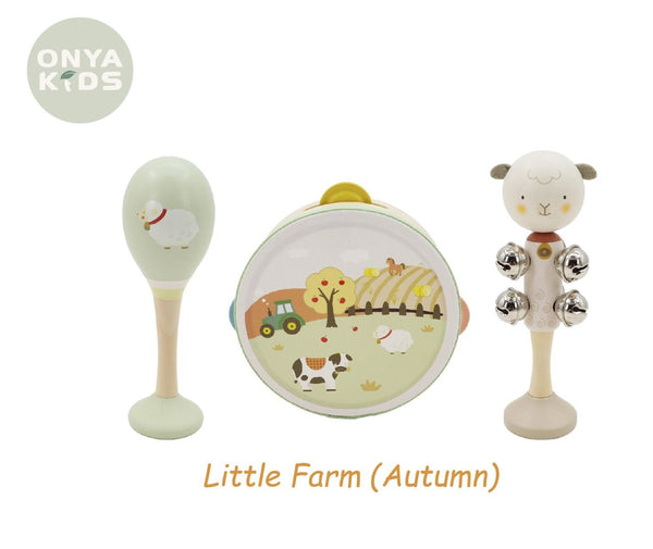 Onya Kids Three pcs Farm Music Set Autumn