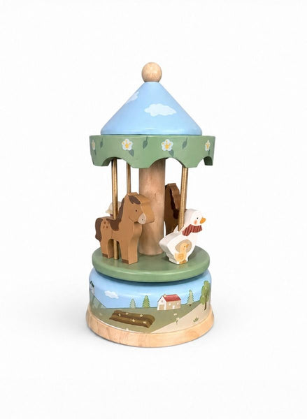 Onya Kids Carousel Farm Music Box