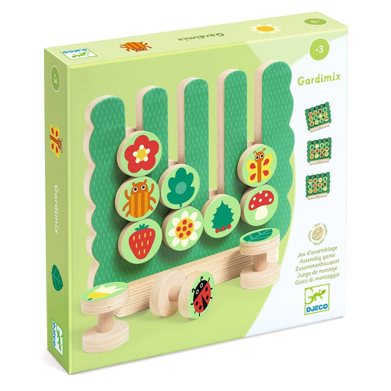 12 Piece Garden Wooden Vertical Game