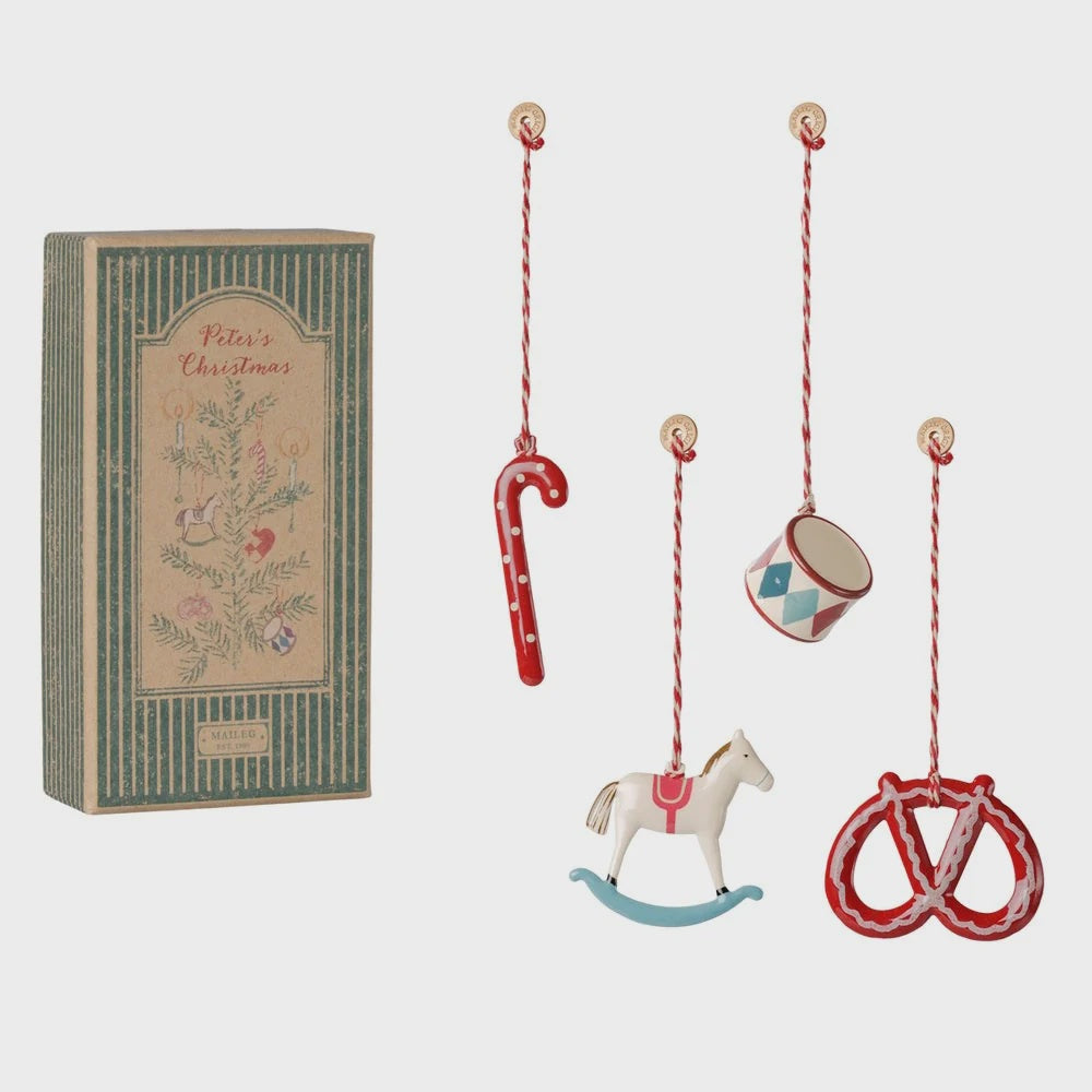 Maileg Metal Ornament Gift St Peter’s Christmas