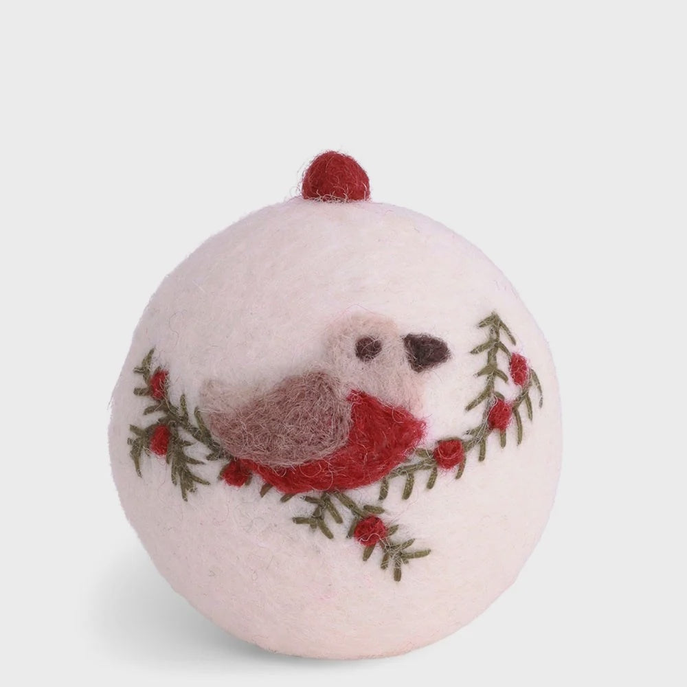 Christmas Bauble Bird