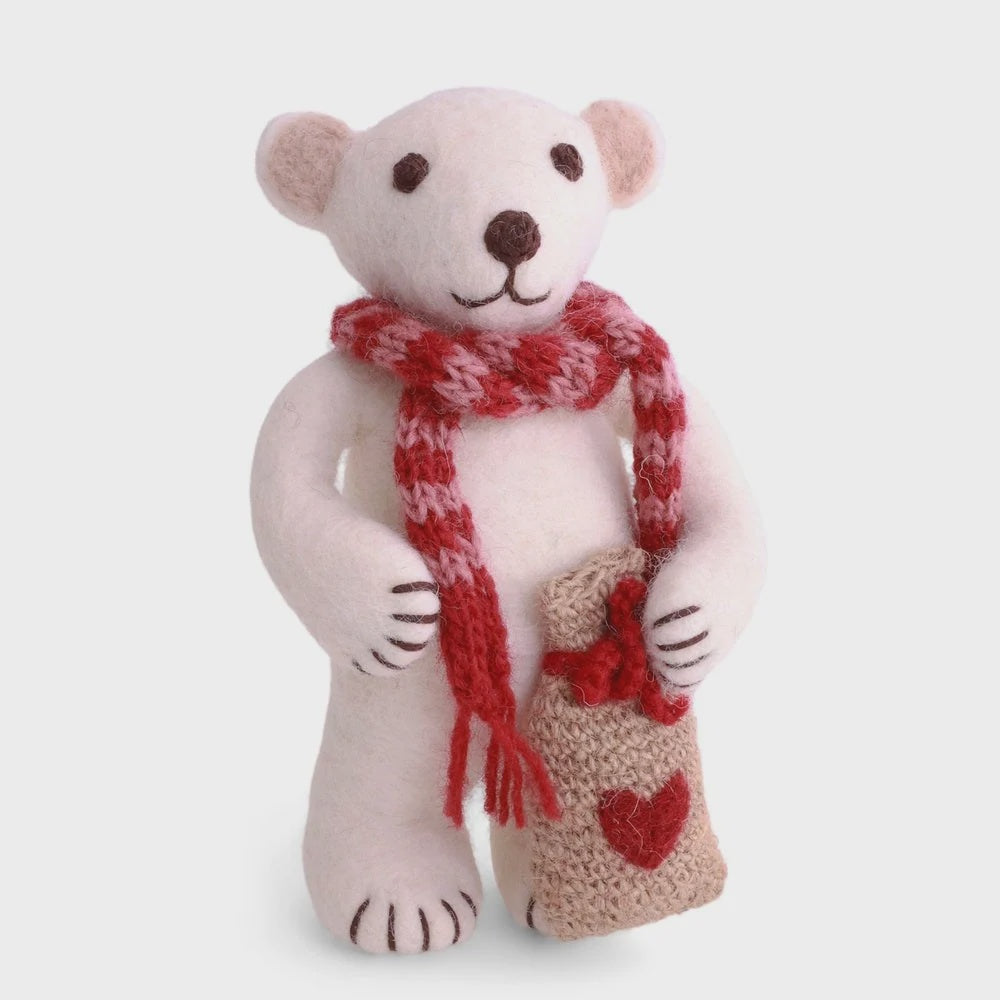 Polar Bear medium with gift bag