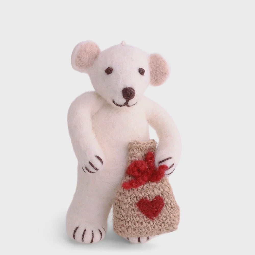 Polar Bear Small with Gift bag