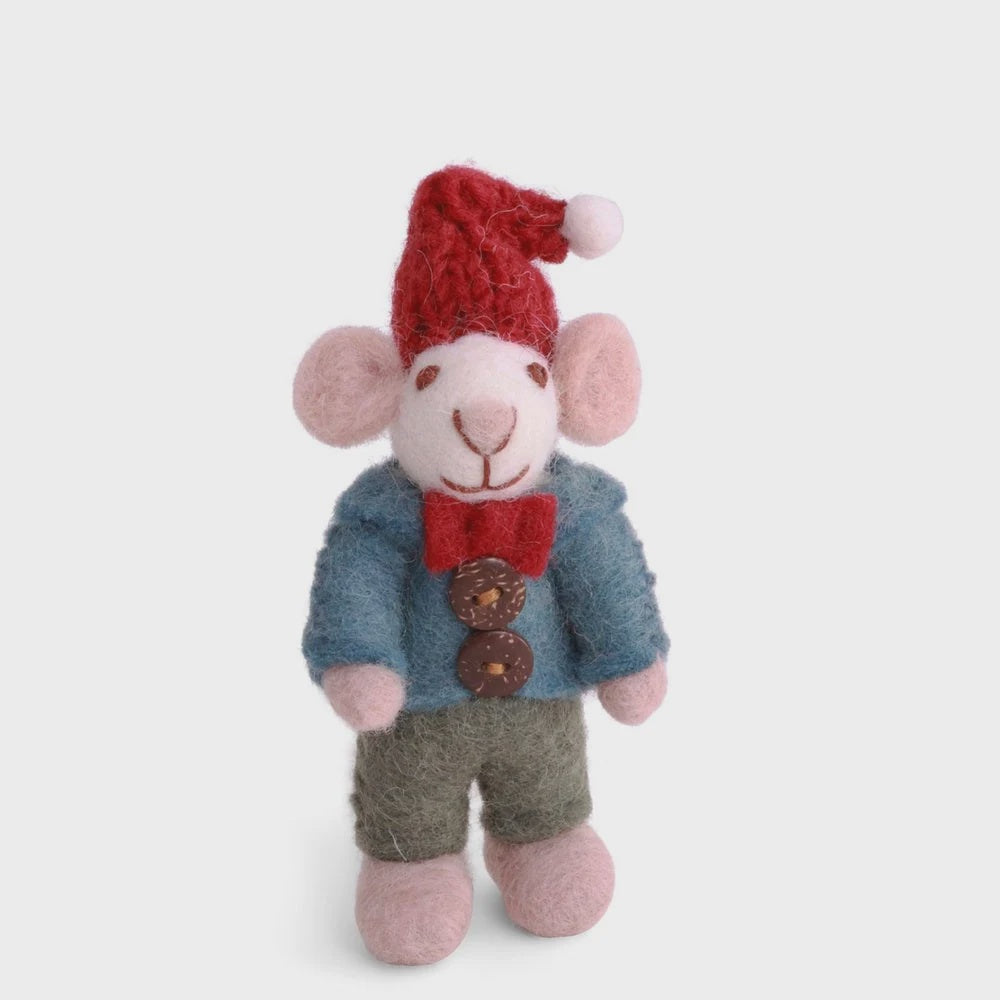 Mouse Boy Mini White With Jacket