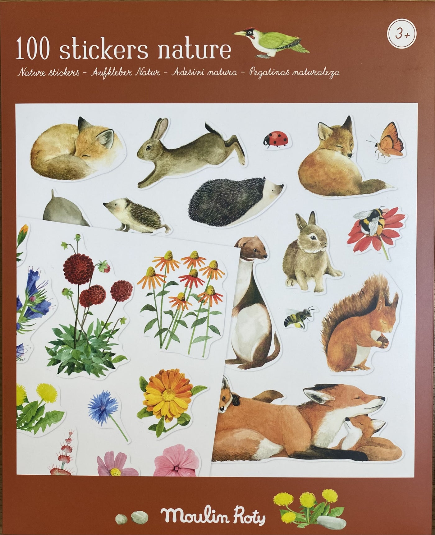 Nature Stickers 100