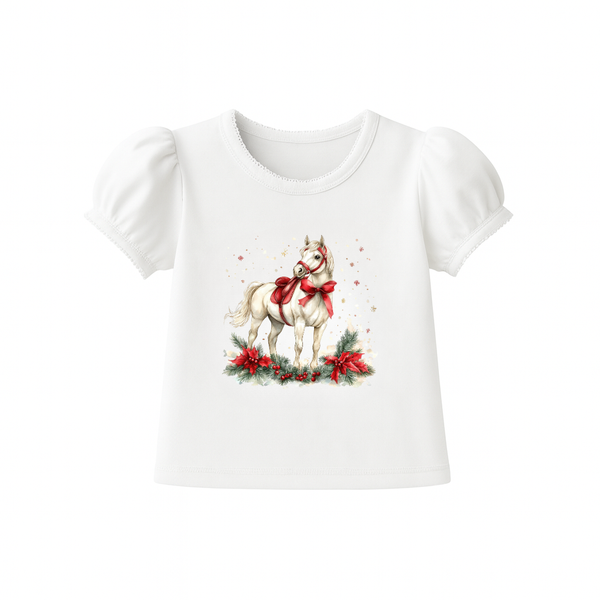 Mistletoe Starlight Pony Bamboo Tee