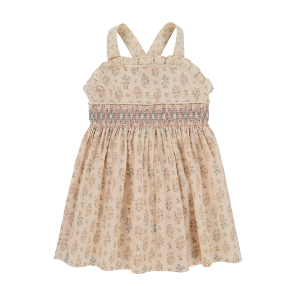 Dusty Rose Bib Dress