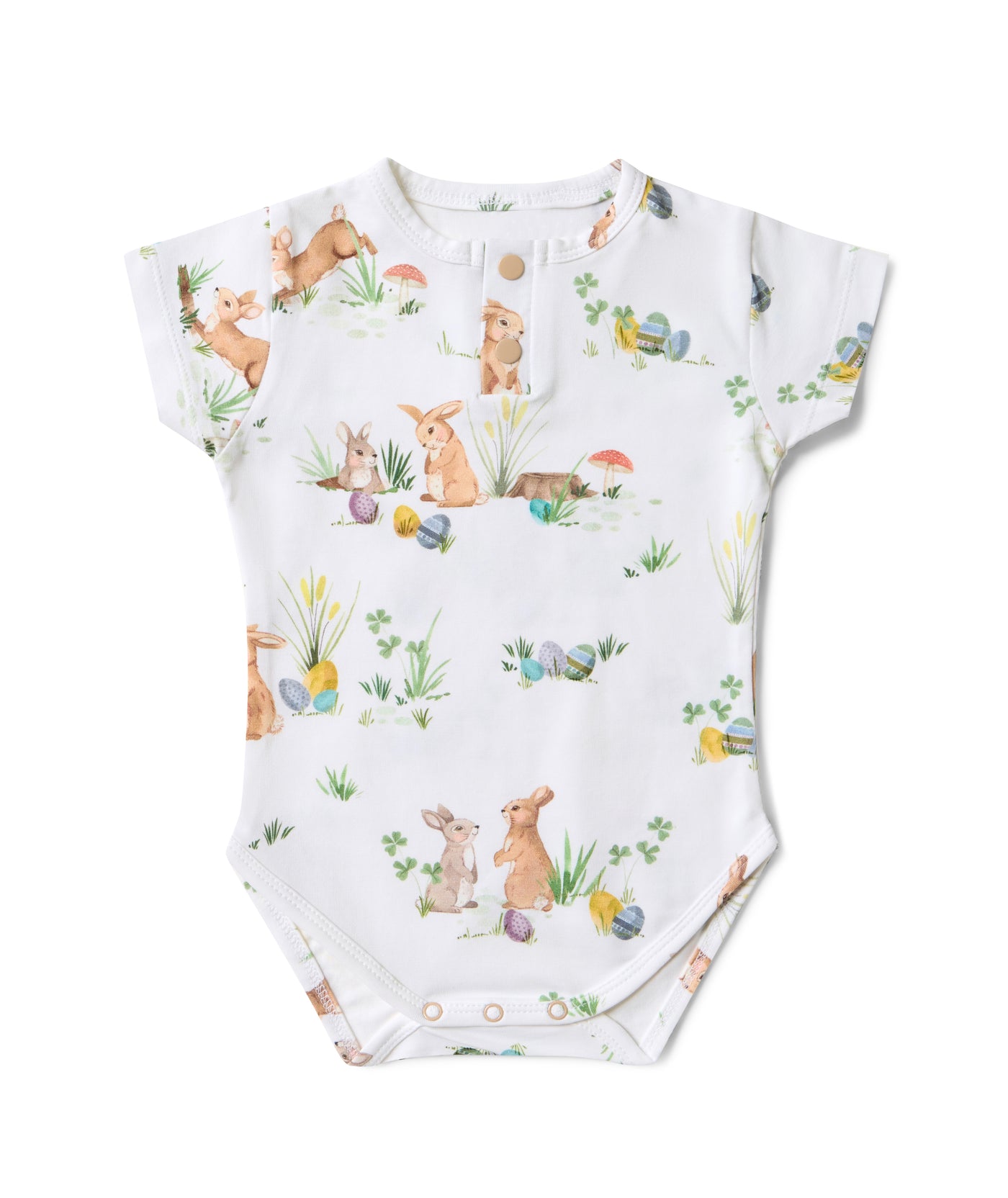 Easter Bunnies Organic Bodysuit