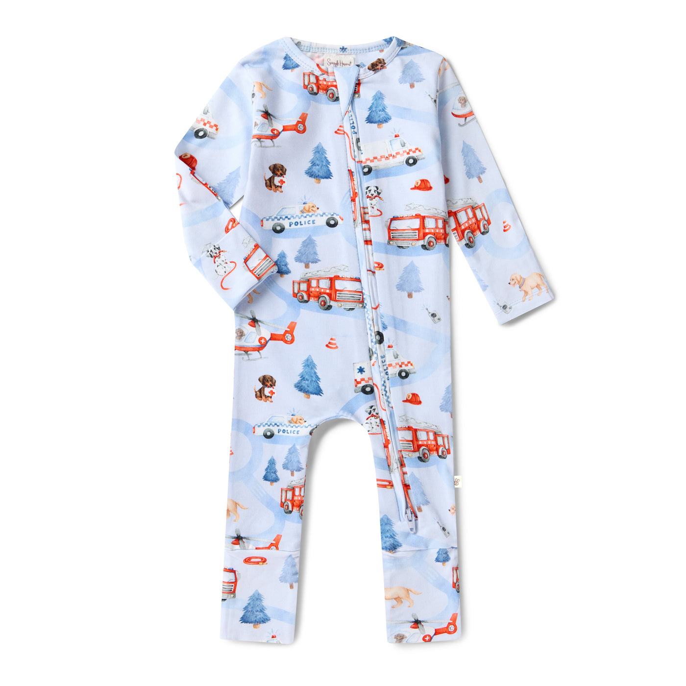 To The Rescue Organic Snugglesuit Convertible Romper