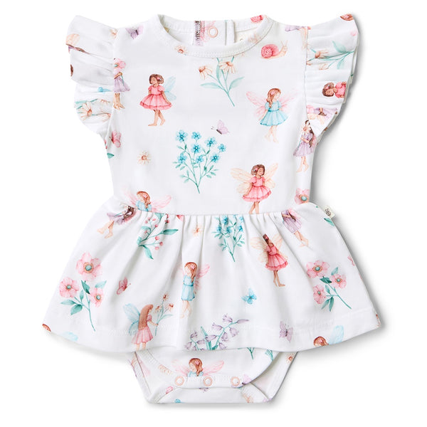Fairy Garden Short Sleeved Organic Dress
