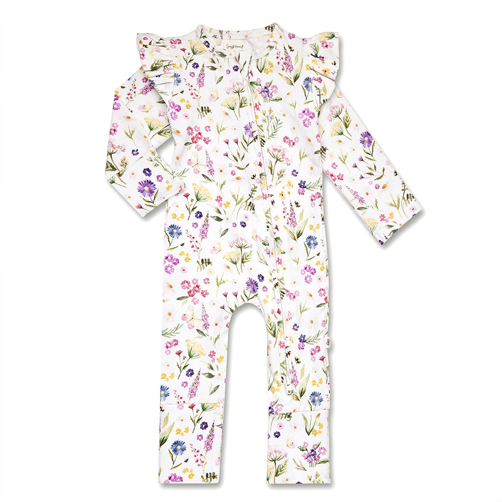 Gracie Organic Snugglesuit Convertible Romper