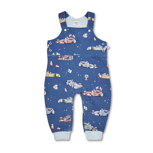 Little Racers Organic Snuggle Overalls