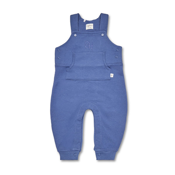 Navy Organic Joey Overalls
