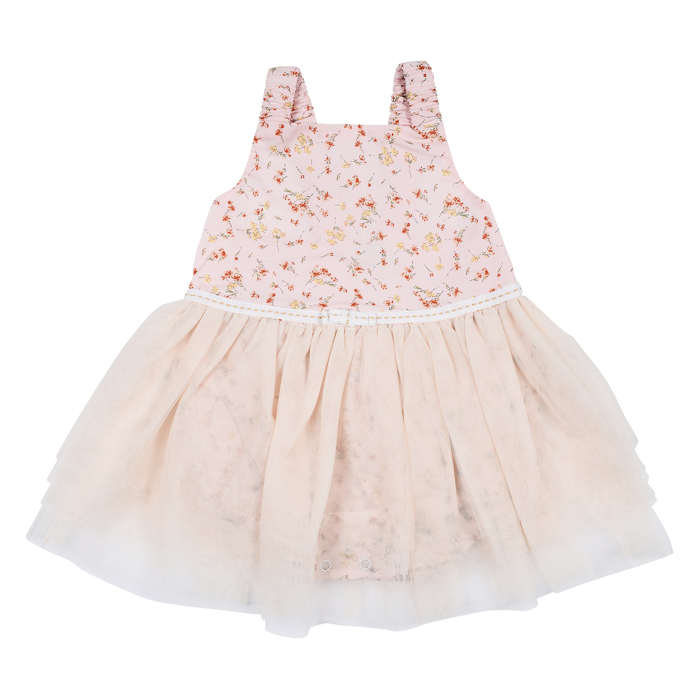 Peach Rose Tutu playsuit