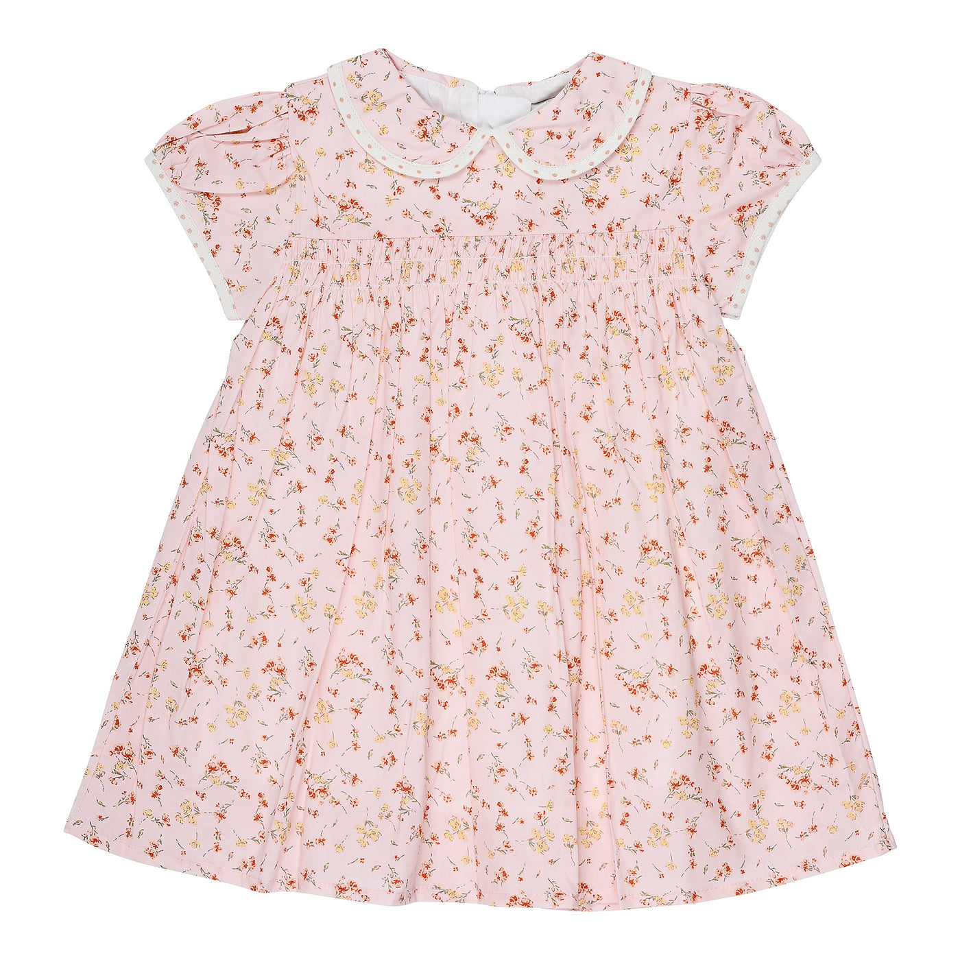 Peach Rose Frock Dress