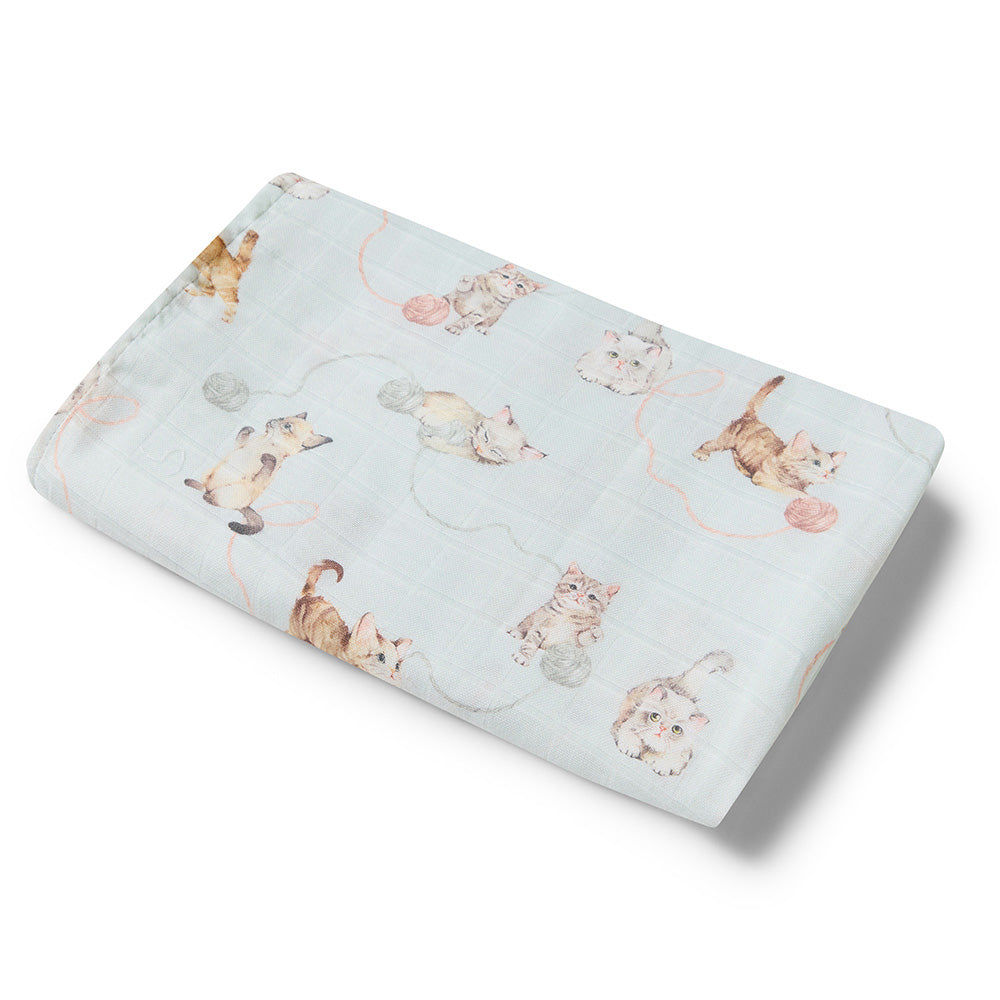 Kittens Organic muslin wrap