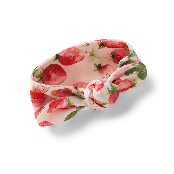Strawberry Organic Baby & Toddler Topknot