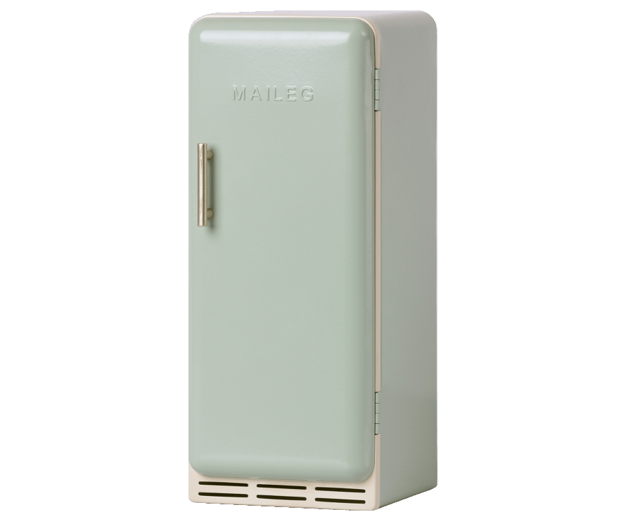 Maileg miniature fridge mint