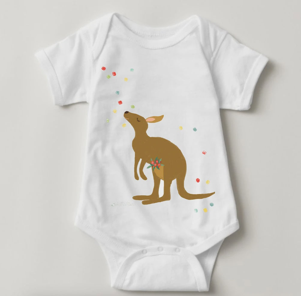 Suki McMaster kangaroo onesie