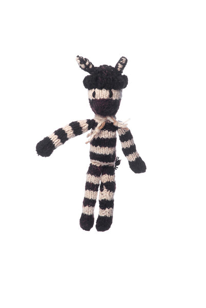 Kenana homespun wool Zebra from Kenya