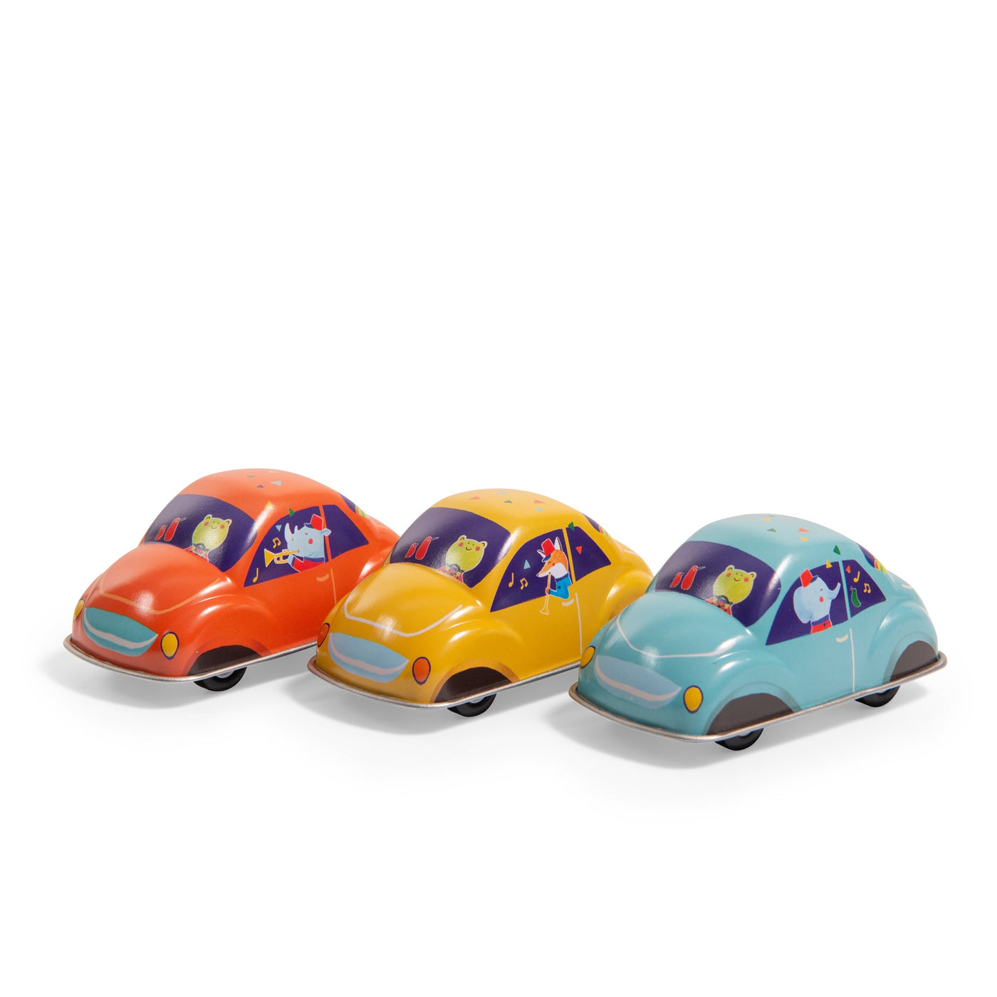 Les Jouets metal assorted friction cars