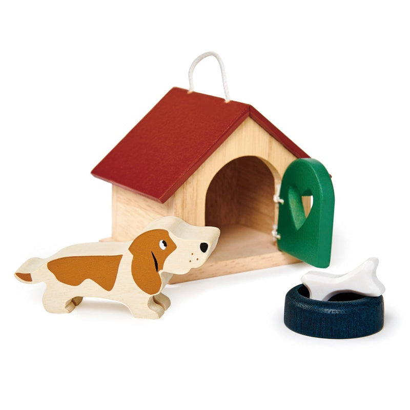 Pet dog kennel set