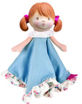 Bonikka  Teeny doll comforter with rubber head
