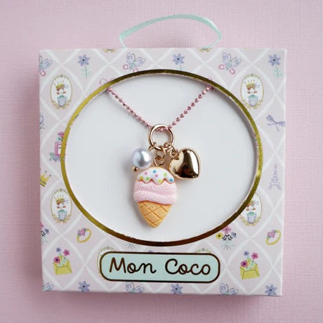 Mon Coco Ice cream sprinkles necklace