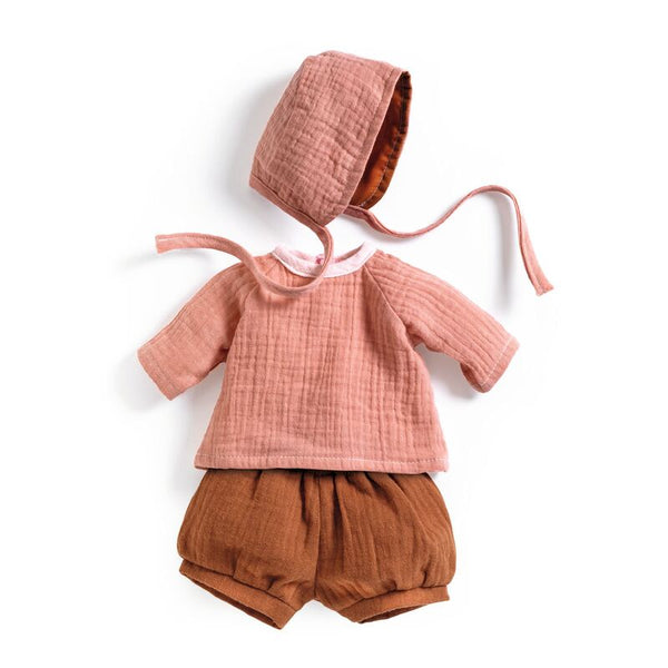 Djeco Peach three piece doll’s outfit