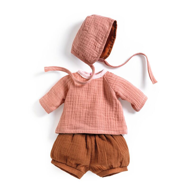 Djeco Peach three piece doll’s outfit