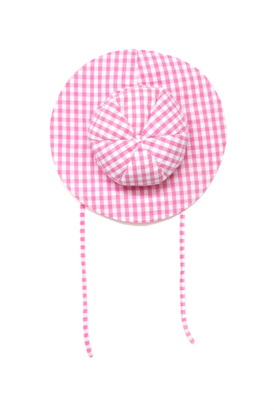 Smox Rox All you need is love pink Gingham Meg hat