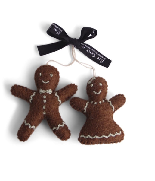Gingerbread Man and Woman decoration