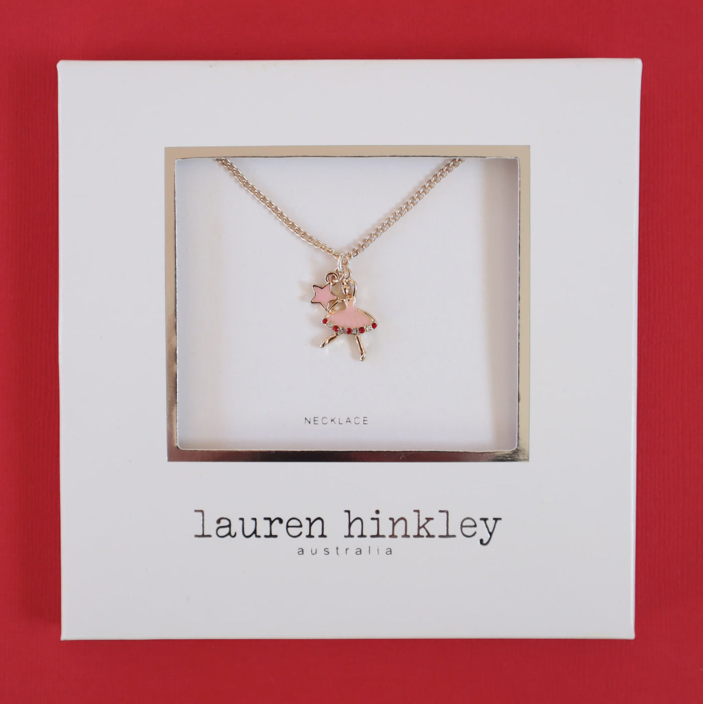 Lauren Hinkley Sugar Plum Fairy Ballerina Necklace