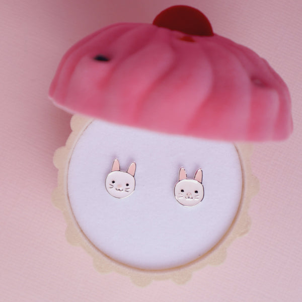 Tea Party Bunny earrings